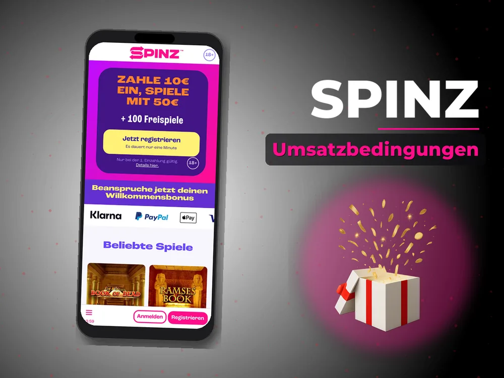 Spinz - Umsatzbedingungen